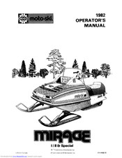 BOMBARDIER 1982 Moto-Ski Mirage II Operator's Manual