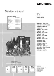 Grundig CUC 1836 Service Manual