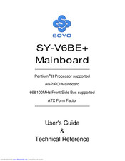 SOYO SY-V6BE+ User Manual