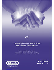 DeLonghi DGS 61 ST User Operating Instructions Manual