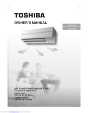 Toshiba RAS-24S Series Owner's Manual