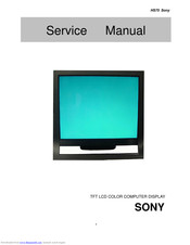 Sony HS75 Service Manual
