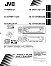 JVC KD-SX9350 Instructions Manual
