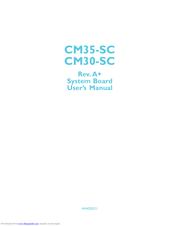 VIA Technologies CM30-SC User Manual