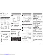 Uniden DECT 1010 Quick Start Manual