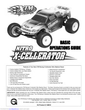 XTM Racing X-Cellerator Nitro Basic Operation Manual