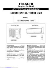 Hitachi RAC-18GH5 Instruction Manual
