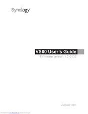 Synology VS60 User Manual