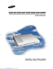 Samsung SDM-090M User Manual