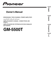 Pioneer GM-5500T Owner's Manual
