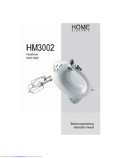 Home electric HM3002 Instruction Manual