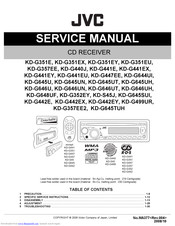JVC  KD-G499UR Service Manual