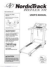 NordicTrack Reflex TR User Manual