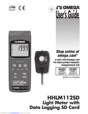 Omega HHLM112SD User Manual