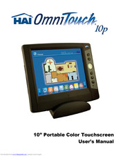 HAI OmniTouch 10p User Manual