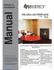 Regency P36-LPG5 Owners & Installation Manual