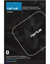 Nyrius Songo BR40 Instruction Manual