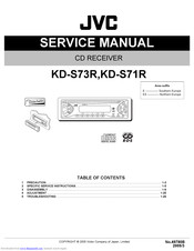 JVC KD-S73R Service Manual