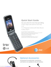 LG AT&T Trax Quick Start Manual