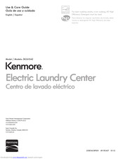 Kenmore 363.61542 Use & Care Manual