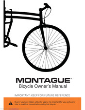 MONTAGUE Bicycle Owner's Manual