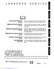 Jonsered GT25L Instruction Manual
