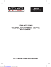 Konig P.SUP.NBT130KN User Manual