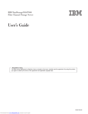 IBM TotalStorageFAStT900 User Manual