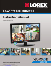 Lorex Vantage L24LE10B Instruction Manual