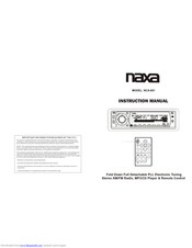 Naxa NCA-681 Instruction Manual