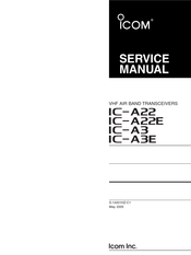 Icom IC-A3E Service Manual