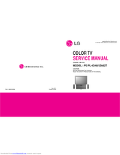 LG PL 53A82T Service Manual