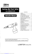 LOBSTER BN200 Instruction Manual
