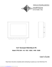 Vartech Systems VTPC190VSHB2 User Manual