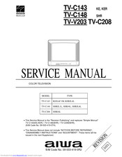 Aiwa TV-C148 Service Manual
