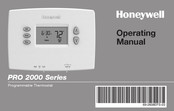 Honeywell Pro TH2110DH Operating Manual