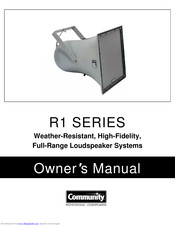 Community R-MAX Owner's Manual