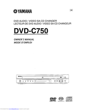Yamaha DVD-C750 Owner's Manual