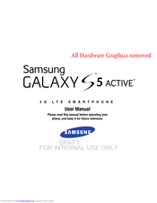 Samsung Galaxy S5 Active User Manual