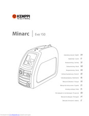 Kemppi Minarc Evo 150 Operating Manual