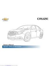 Chevrolet 2013 Cruze Owner's Manual