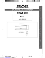 Hitachi RAK-65NH5A User Manual