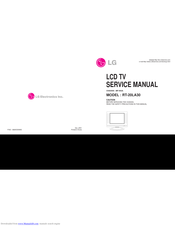 LG RT-20LA30 Service Manual