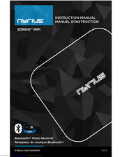 Nyrius SONGO HiFi BR50 Instruction Manual