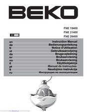 Beko FNE 19400 Instruction Manual