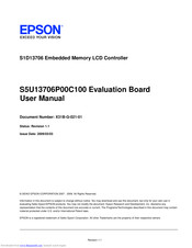 Epson S1D13706 User Manual