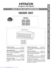 Hitachi RAD-18RPA User Manual