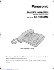 Panasonic Kx Ts560mx Manuals Manualslib