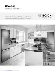 Bosch NET8666UC Installation Instructions Manual