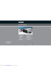 Tronic TSW 300 A1 Operation Instructions Manual